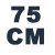 75 CM  +